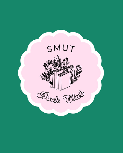 Smut Book Club Scalloped Sticker