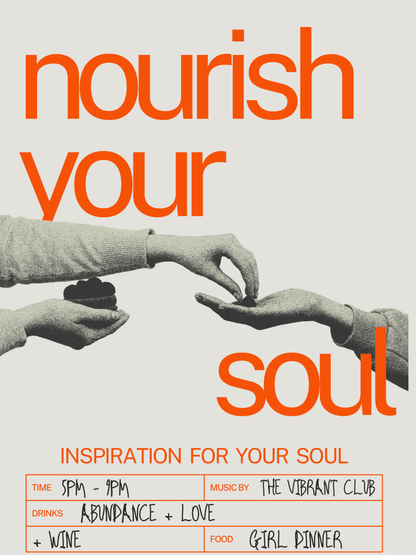 Nourish Your Soul Cropped Hoodie